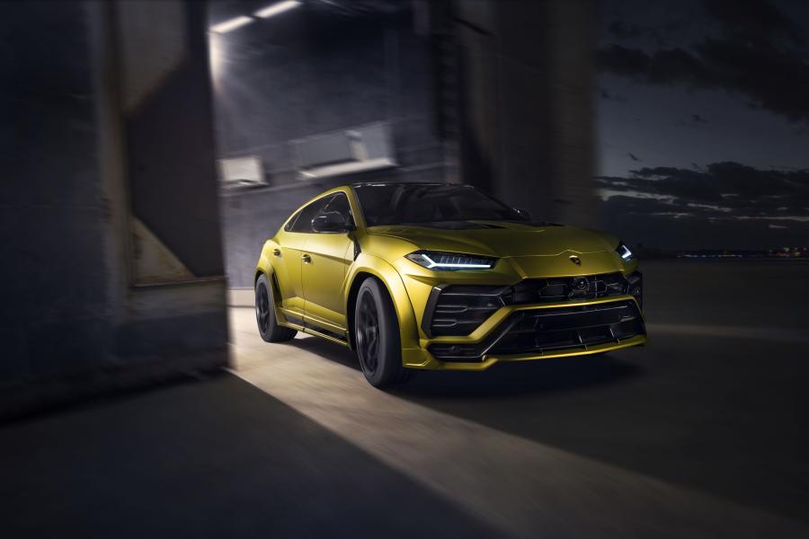  Lamborghini Urus by Novitec Rosso (Giallo Auge) 2019 года  (фото 2 из 14)